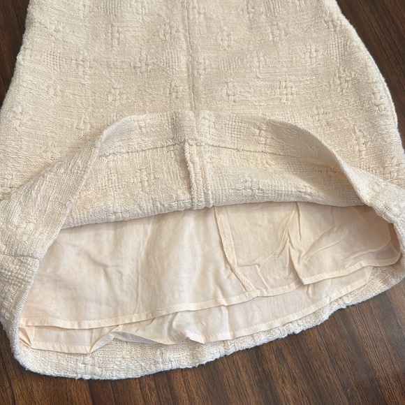 Zara Girls Cotton blend textured dress. Size 9 - Picture 11 of 11